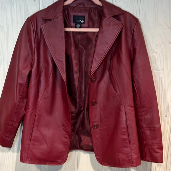 East 5th Jackets & Blazers - 𝅺EAST 5th LEATHER JACKET size large